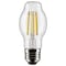 Satco 8 Watt BT15 LED Lamp, Clear, Medium Base, 90 CRI, 4000K, 120 Volts S21335 - alternate 1